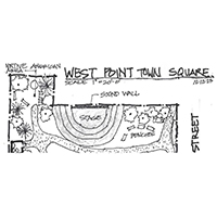 form link to donate to West Point Town Square